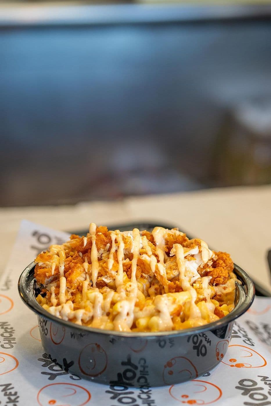YoYo Waffle and Mac Chicken
