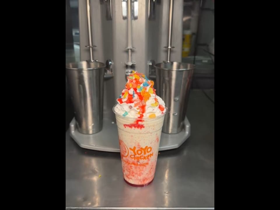 Fruity Bubble Milkshake Large