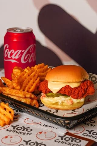 YoYo Chicken Sandwich Combo