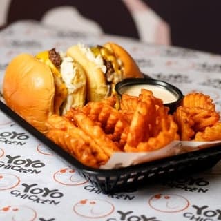 YoYo Burger Plate