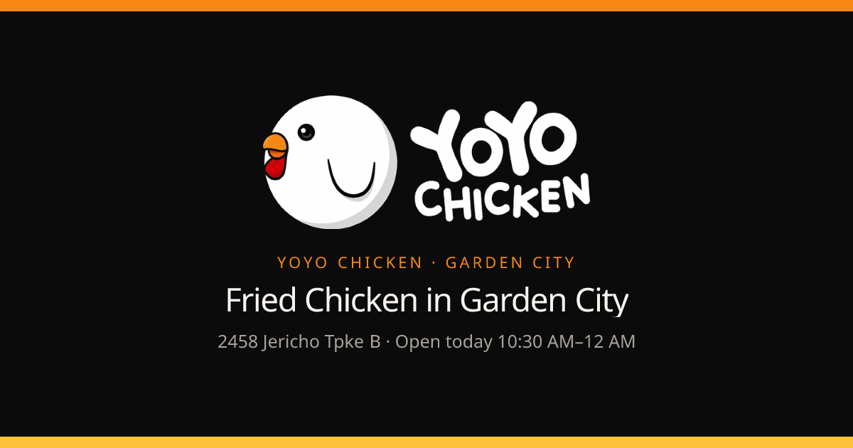 YoYo 5 Wings — Yoyo Chicken Garden City · Yoyo Chicken