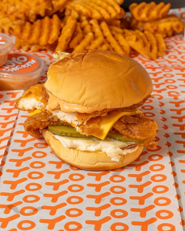YoYo Fish Sandwich.