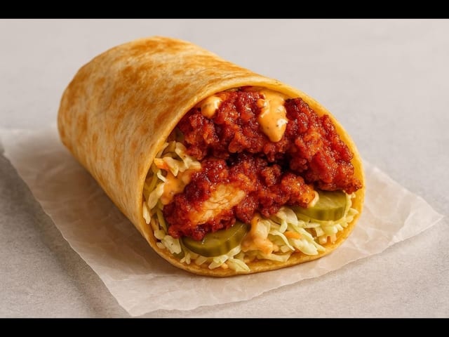 Grilled Chicken Burrito.