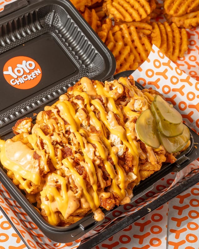 YoYo Waffle and Mac Chicken.