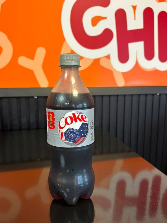 Diet pepsi Bottle.