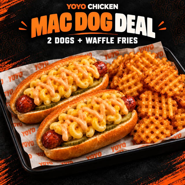 YOYO MAC DOG Meal.
