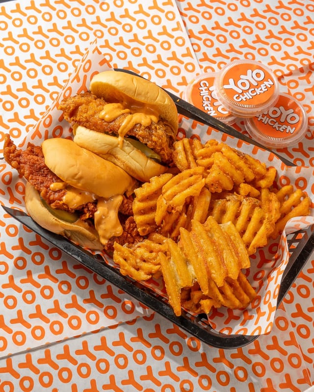 YoYo Chicken Plate.