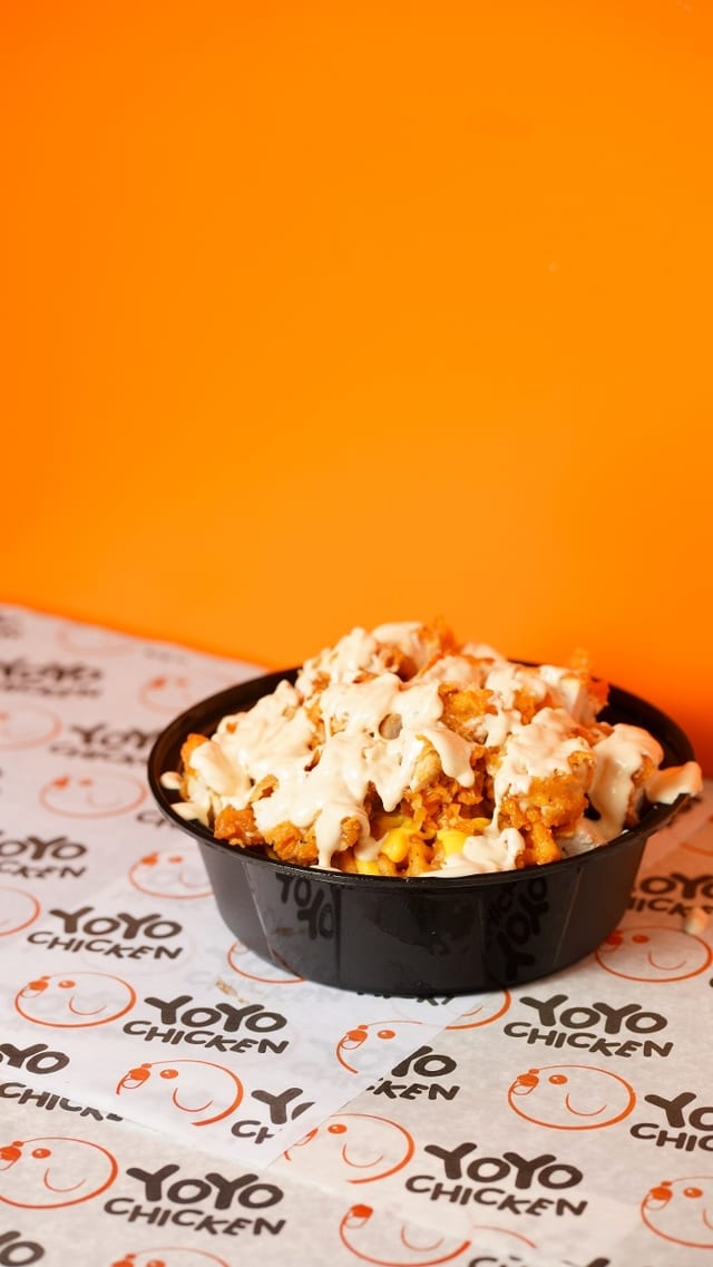 YoYo Waffle Chicken.