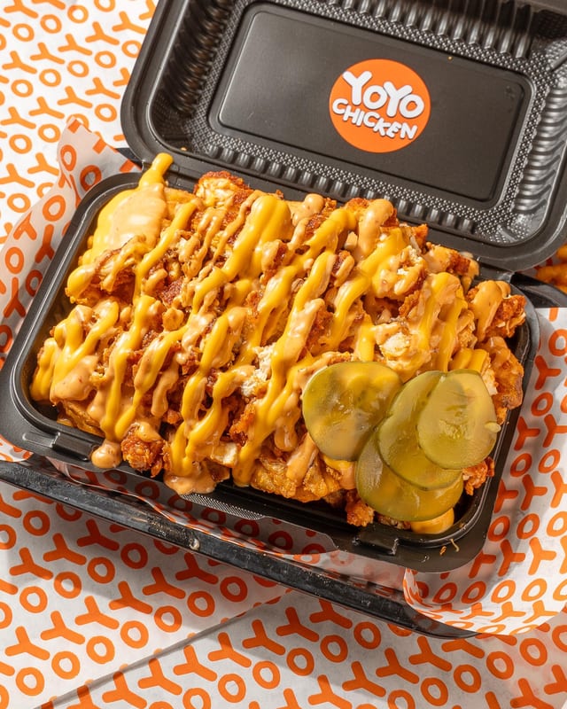 YoYo Waffle Chicken.