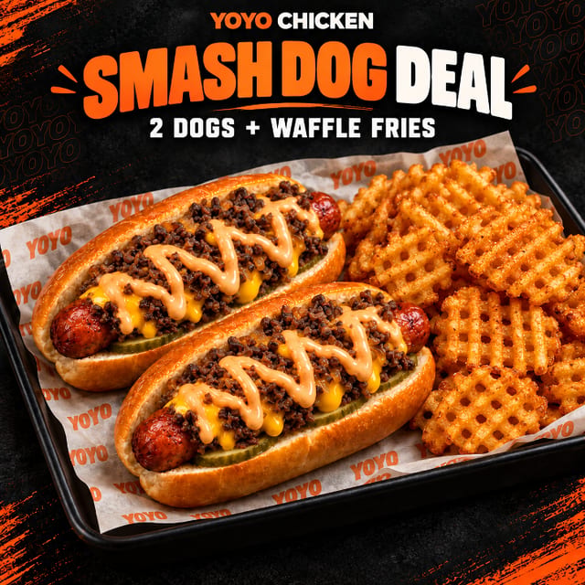 YOYO SMASH DOG Meal.