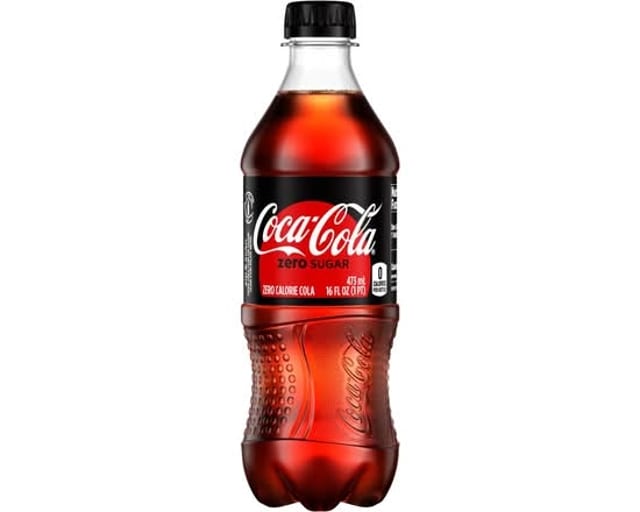 Coke Zero Bottle.
