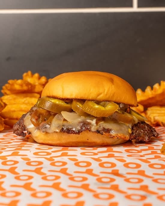 Jalapeno Jack Smash Burger Combo.