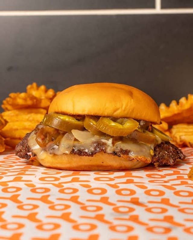 Jalapeno Jack Smash Burger Combo.