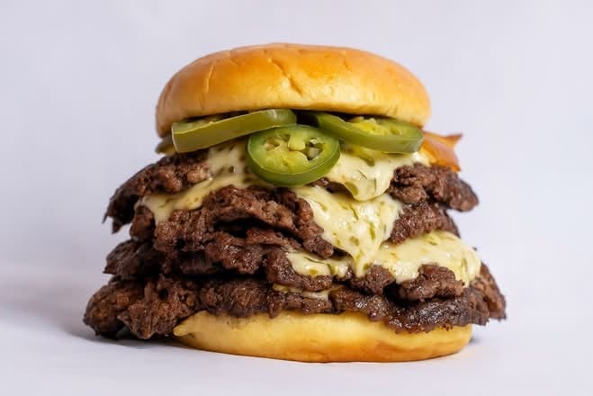 Jalapeño Jack Smash Burger Combo.