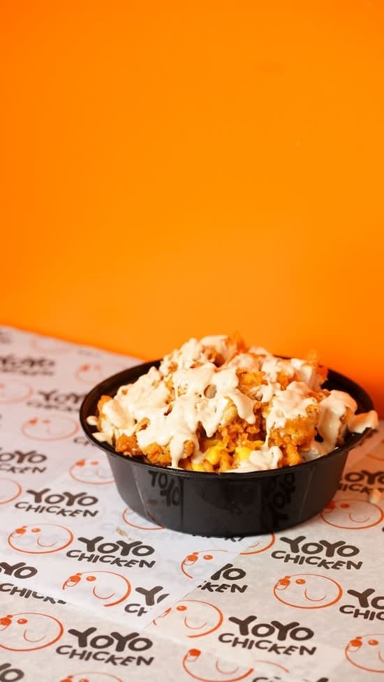 YoYo Waffle and Mac Chicken.