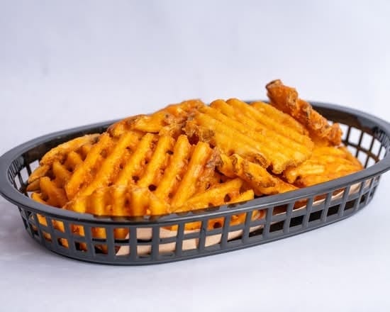 Waffle Fries Medium.