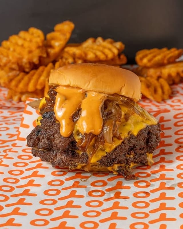 4x4 Smash Burger Combo.