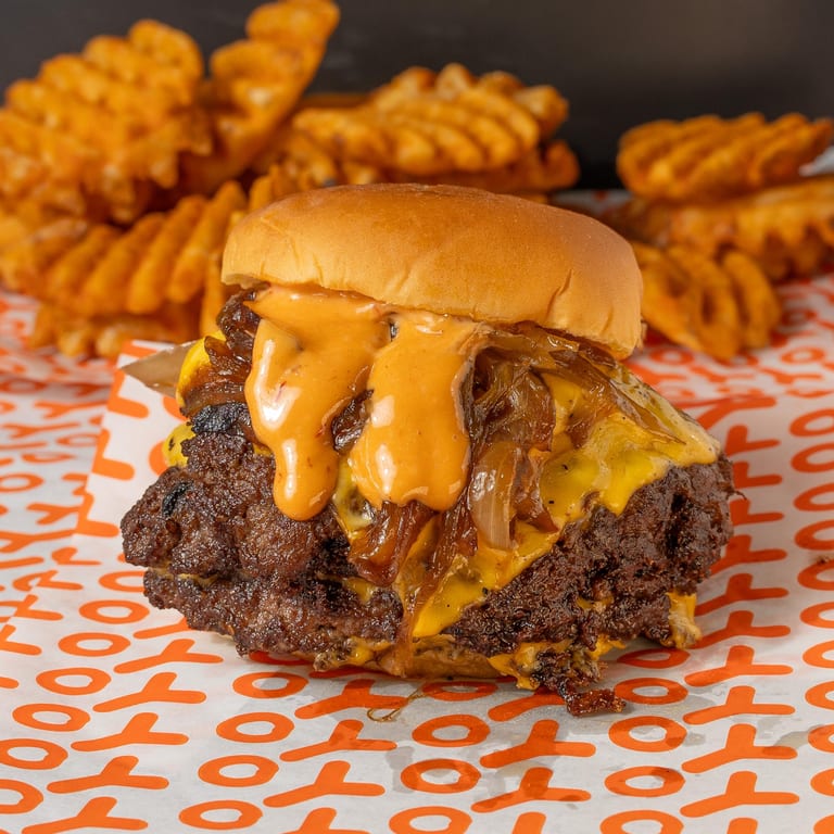 Indulge in Our Smash Burger
