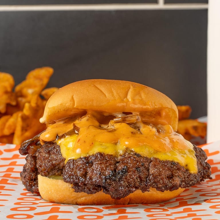 Indulge in Our Smash Burger